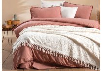 Постельное белье Washed Cotton Sikel - Soho Firfirli Rose (Turkey), евро